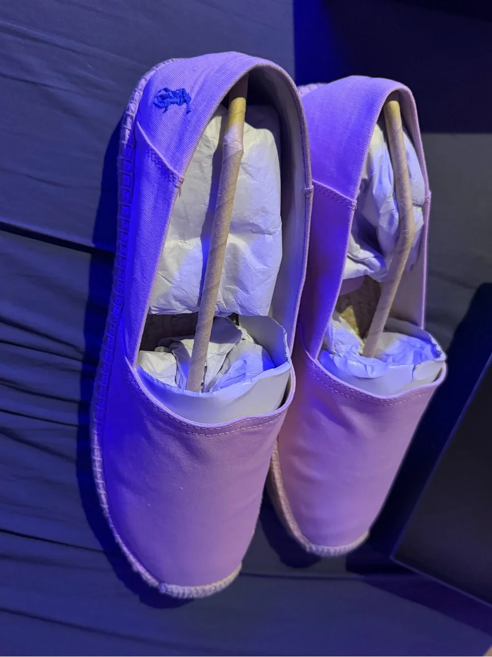 Ralph lauren Pink Canvas Espadrilles